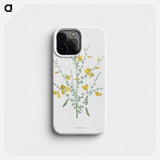 Broom flower - Pierre Joseph Redouté Phone Case.