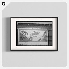 アートポスター-Restaurant Sign, New Iberia
 - ラッセル リー Poster.