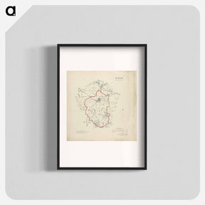 アートポスター-Map of Dudley in Worcestershire
 - イェール大学アートギャラリー Poster.