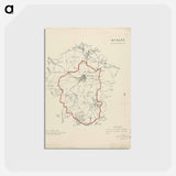 アートポストカード-Map of Dudley in Worcestershire
 - イェール大学アートギャラリー Postcard.