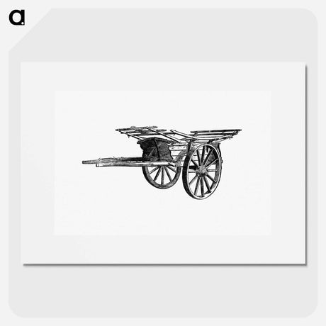 アートポスター-European Cart Engraving
 - 大英図書館 Poster.