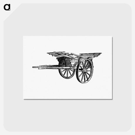 アートポストカード-European Cart Engraving
 - 大英図書館 Postcard.