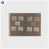 アートポストカード-Cantering
 - エドワード マイブリッジ Postcard.