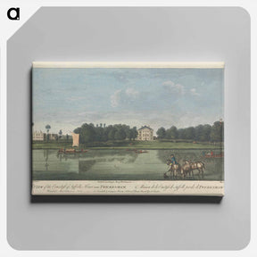 アートパネル-A View of the Countess of Suffolk's House near Twickenham
 - イェール大学アートギャラリー Canvas.