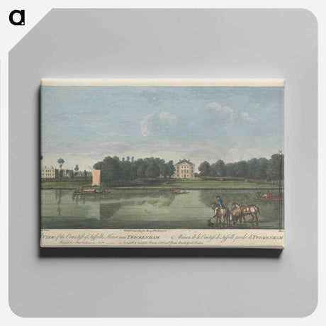 アートパネル-A View of the Countess of Suffolk's House near Twickenham
 - イェール大学アートギャラリー Canvas.
