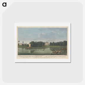 アートポストカード-A View of the Countess of Suffolk's House near Twickenham
 - イェール大学アートギャラリー Postcard.