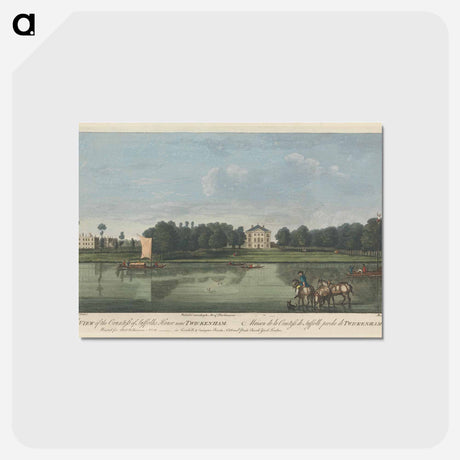 アートポストカード-A View of the Countess of Suffolk's House near Twickenham
 - イェール大学アートギャラリー Postcard.