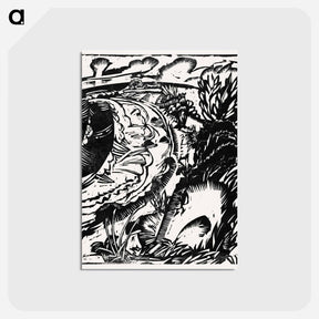 アートポストカード-Dune Landscape with a Curving Bay
 - クリーブランド美術館 Postcard.