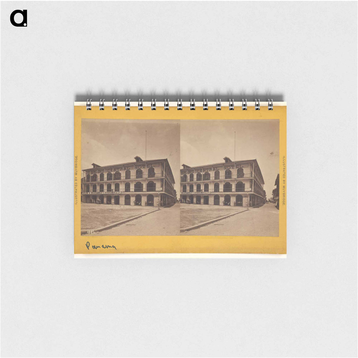 アートメモ帳-Panama. Grand Central Hotel
 - エドワード マイブリッジ Memo.