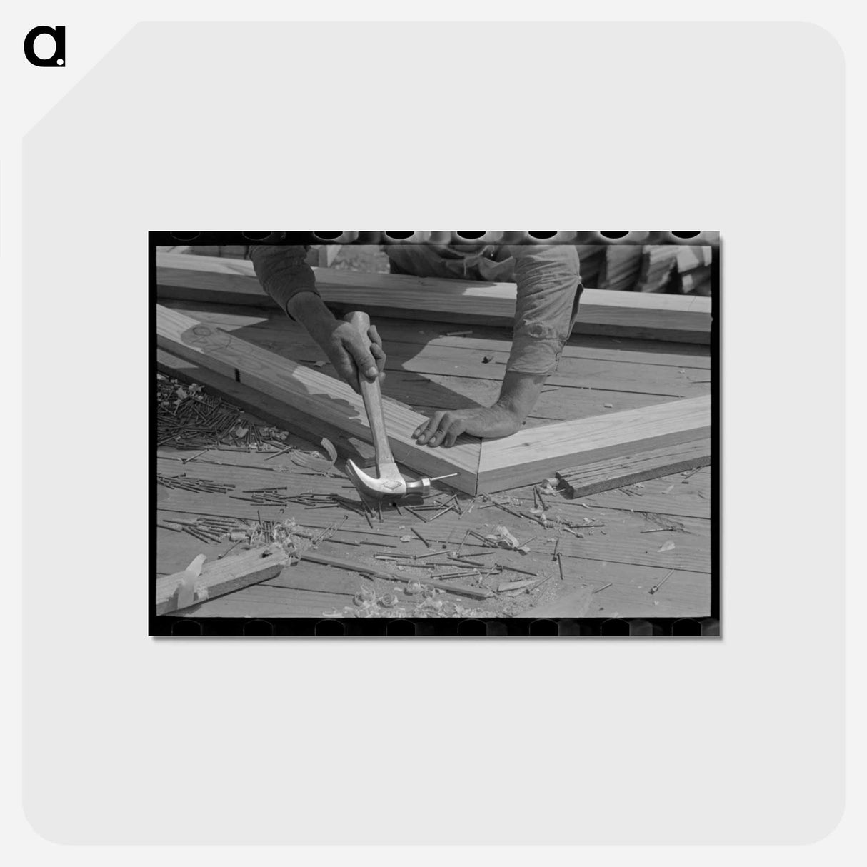 アートポストカード-Food Storage Assembly
 - ラッセル リー Postcard.