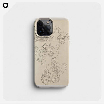 Preparatory Study of a Woman Against the Wind
 - 歌川 国貞 Phone Case.