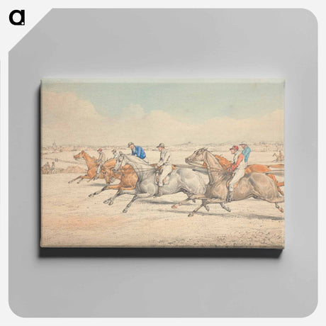 アートパネル-Steeplechasing: The Start
 - イェール大学アートギャラリー Canvas.