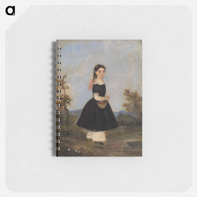 アートメモ帳-Peasant Girl in Landscape
 - バーンズ・コレクション Memo.