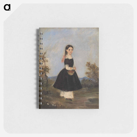 アートメモ帳-Peasant Girl in Landscape
 - バーンズ・コレクション Memo.