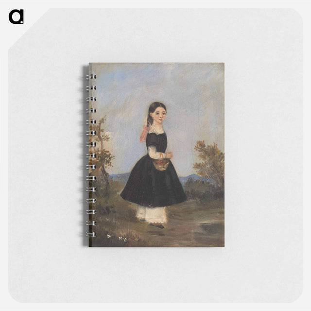 アートメモ帳-Peasant Girl in Landscape
 - バーンズ・コレクション Memo.