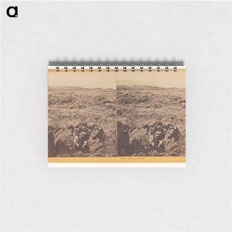 アートメモ帳-The Lava Beds
 - エドワード マイブリッジ Memo.