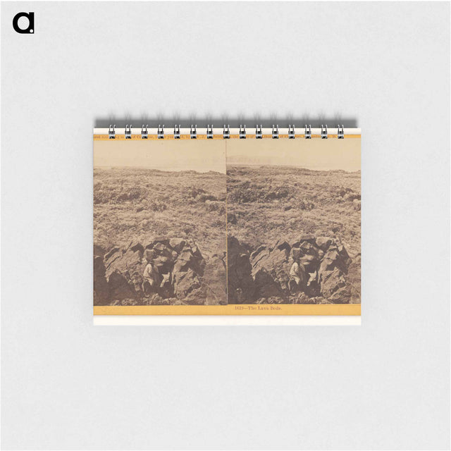 アートメモ帳-The Lava Beds
 - エドワード マイブリッジ Memo.