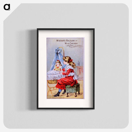 アートポスター-Advertisement for Wistar's Balsam of Wild Cherry
 - 国立医学図書館 Poster.