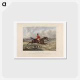 アートポストカード-Fox Hunting: Fores's Hunting Casualties - Up to Sixteen Stone
 - イェール大学アートギャラリー Postcard.