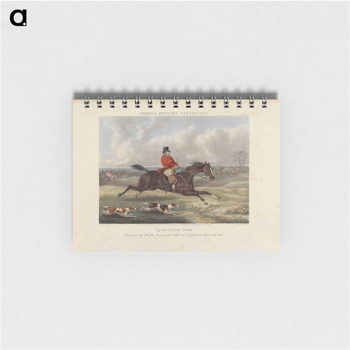 アートメモ帳-Fox Hunting: Fores's Hunting Casualties - Up to Sixteen Stone
 - イェール大学アートギャラリー Memo.