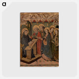 アートポストカード-The Virgin Mary and Saints Appearing to Saint Martin
 - バーンズ・コレクション Postcard.