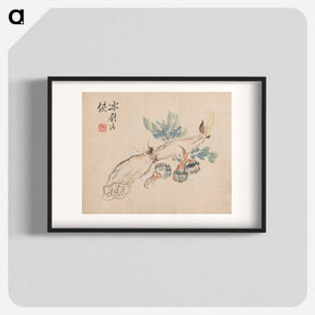 アートポスター-Lotus Root and Adder's Tongue
 - クリーブランド美術館 Poster.