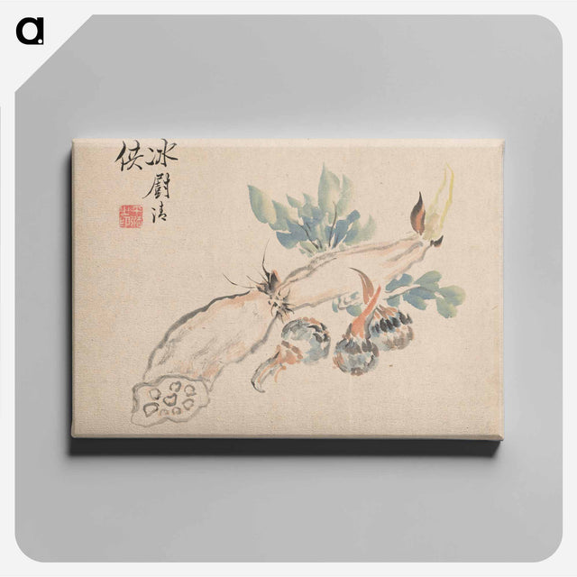 アートパネル-Lotus Root and Adder's Tongue
 - クリーブランド美術館 Canvas.