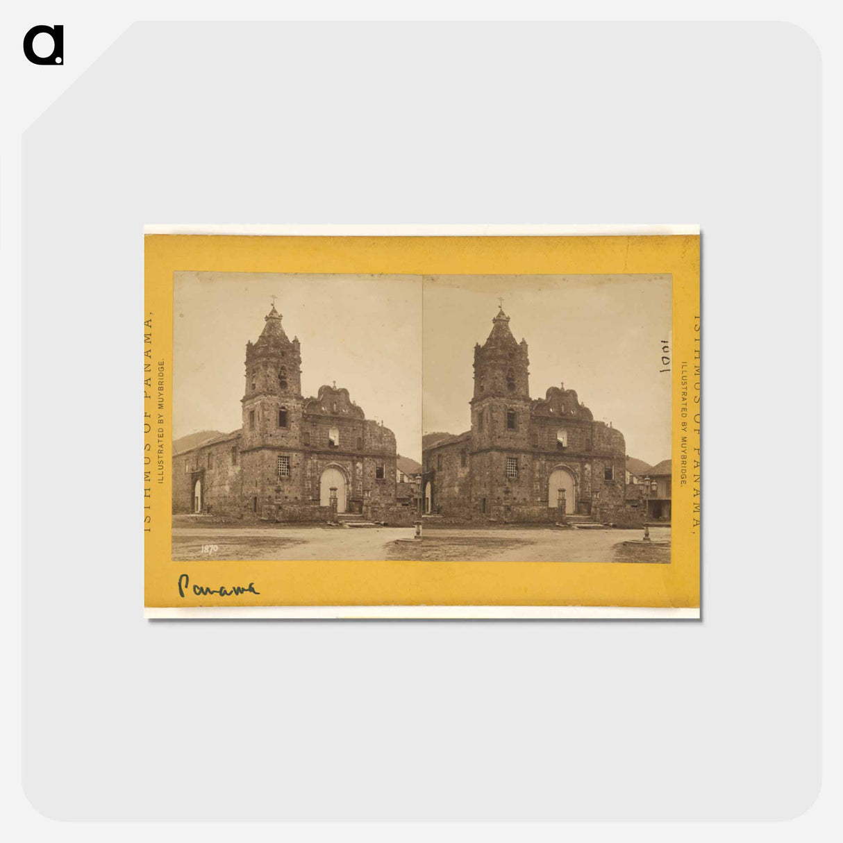 アートポストカード-Church of Santa Ana
 - エドワード マイブリッジ Postcard.
