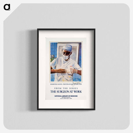 アートポスター-Surgeon at Work
 - 国立医学図書館 Poster.
