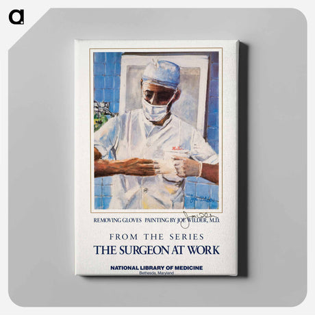 アートパネル-Surgeon at Work
 - 国立医学図書館 Canvas.