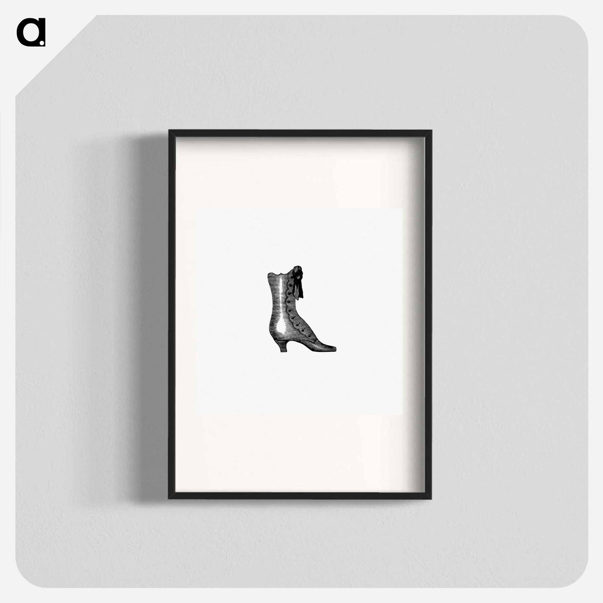 アートポスター-Gent’s Elastic Side Boot
 - 大英図書館 Poster.