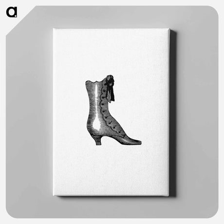 アートパネル-Gent’s Elastic Side Boot
 - 大英図書館 Canvas.