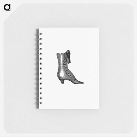 アートメモ帳-Gent’s Elastic Side Boot
 - 大英図書館 Memo.