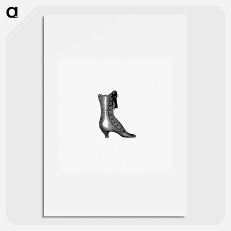 アートポスター-Gent’s Elastic Side Boot
 - 大英図書館 Poster.