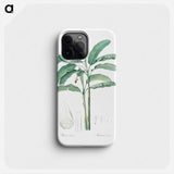 Banana illustration from Les liliacées - Pierre Joseph Redouté Phone Case.