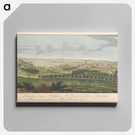 アートパネル-The Prospect of ye Town of Dundee
 - イェール大学アートギャラリー Canvas.