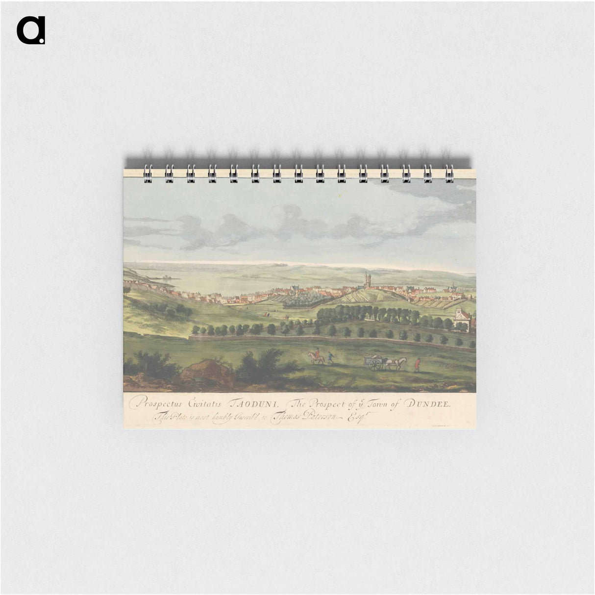 アートメモ帳-The Prospect of ye Town of Dundee
 - イェール大学アートギャラリー Memo.