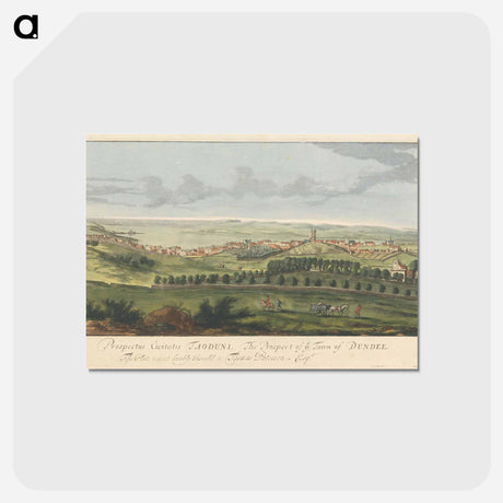 アートポストカード-The Prospect of ye Town of Dundee
 - イェール大学アートギャラリー Postcard.