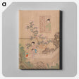 アートパネル-Woman on Bridge - Woman at Window
 - バーンズ・コレクション Canvas.