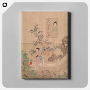 アートパネル-Woman on Bridge - Woman at Window
 - バーンズ・コレクション Canvas.