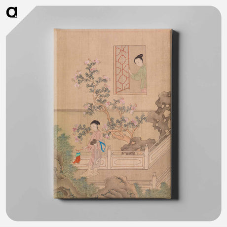 アートパネル-Woman on Bridge - Woman at Window
 - バーンズ・コレクション Canvas.