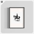 アートポスター-Lady on Horseback: A London Guide
 - 大英図書館 Poster.