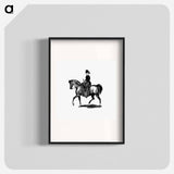 アートポスター-Lady on Horseback: A London Guide
 - 大英図書館 Poster.