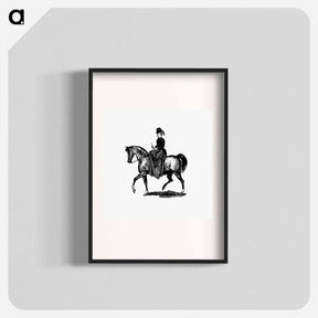 アートポスター-Lady on Horseback: A London Guide
 - 大英図書館 Poster.