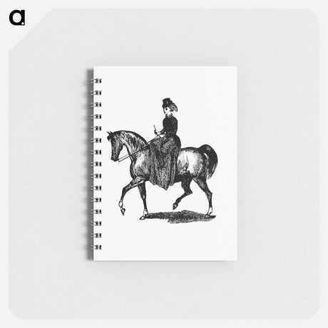 アートメモ帳-Lady on Horseback: A London Guide
 - 大英図書館 Memo.
