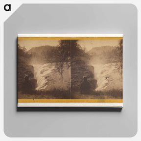 アートパネル-Genesee Fall
 - エドワード マイブリッジ Canvas.