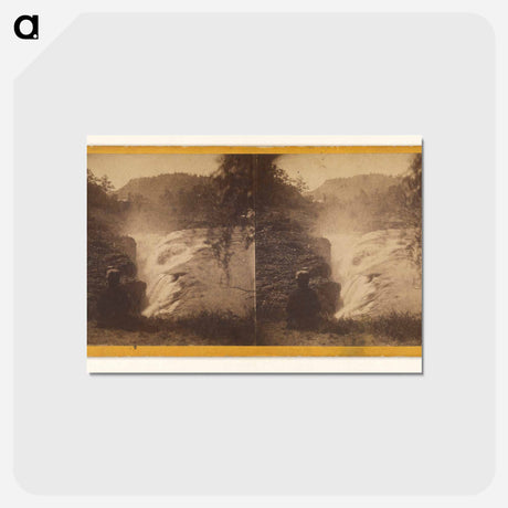 アートポストカード-Genesee Fall
 - エドワード マイブリッジ Postcard.