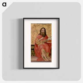 アートポスター-Saint John the Baptist
 - バーンズ・コレクション Poster.