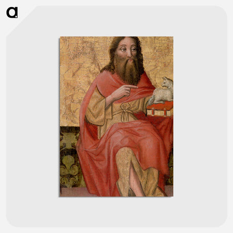 アートポストカード-Saint John the Baptist
 - バーンズ・コレクション Postcard.