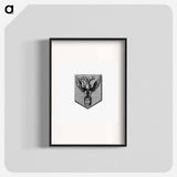 アートポスター-Double-Headed Bird in a Shield
 - 大英図書館 Poster.